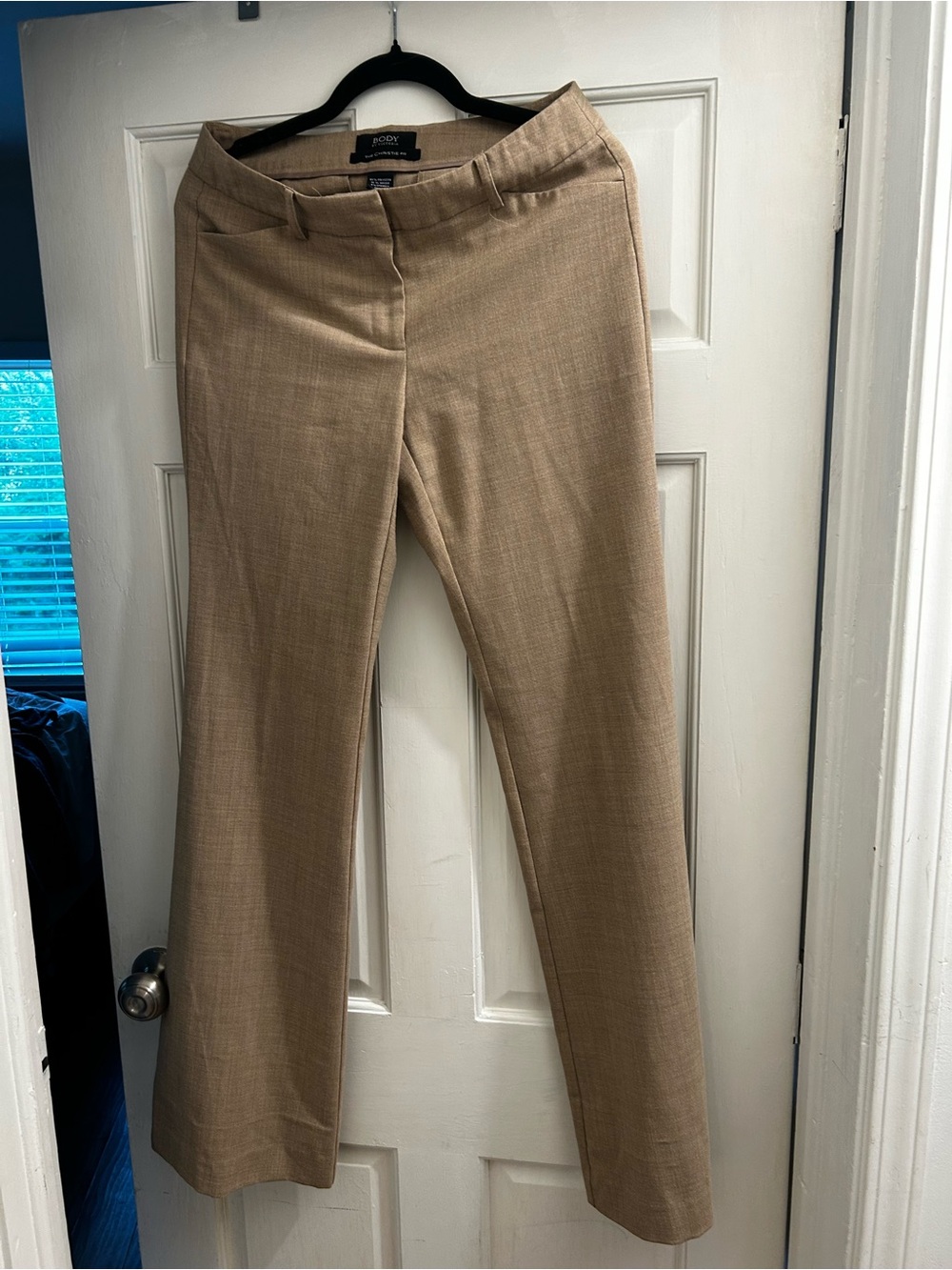 Victoria's Secret Body The Christie Fit Tan/Brown Pants size 4 Good Condition